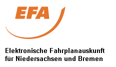 Elektronische Fahrplanauskunft für Niedersachsen und Bremen