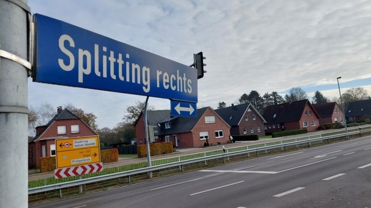 Die L 51 („Splitting rechts“) in Papenburg soll erneuert werden