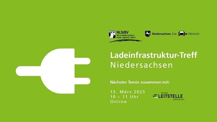 Ladeinfrastruktur-Treff Niedersachsen zam 13. März 2025